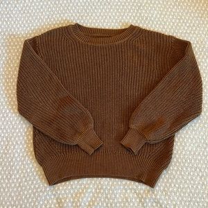 Brown sweater